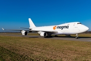 Magma Aviation (Air Atlanta Icelandic) Boeing 747-409F (TF-AKD) at  Hannover - Langenhagen, Germany