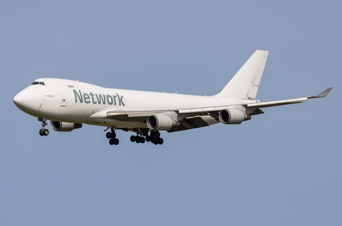 Network Aviation Boeing 747-409F(SCD) (TF-AKE) at  Liege - Bierset, Belgium