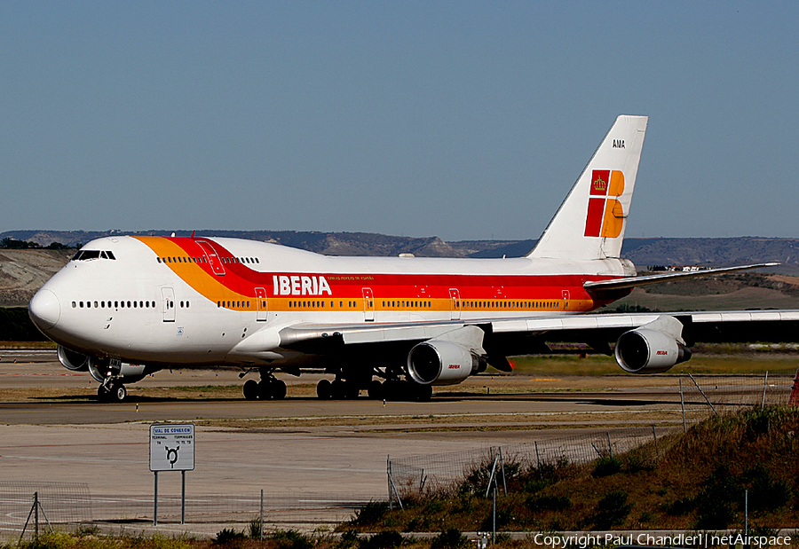Iberia Boeing 747-412 (TF-AMA) | Photo 49297