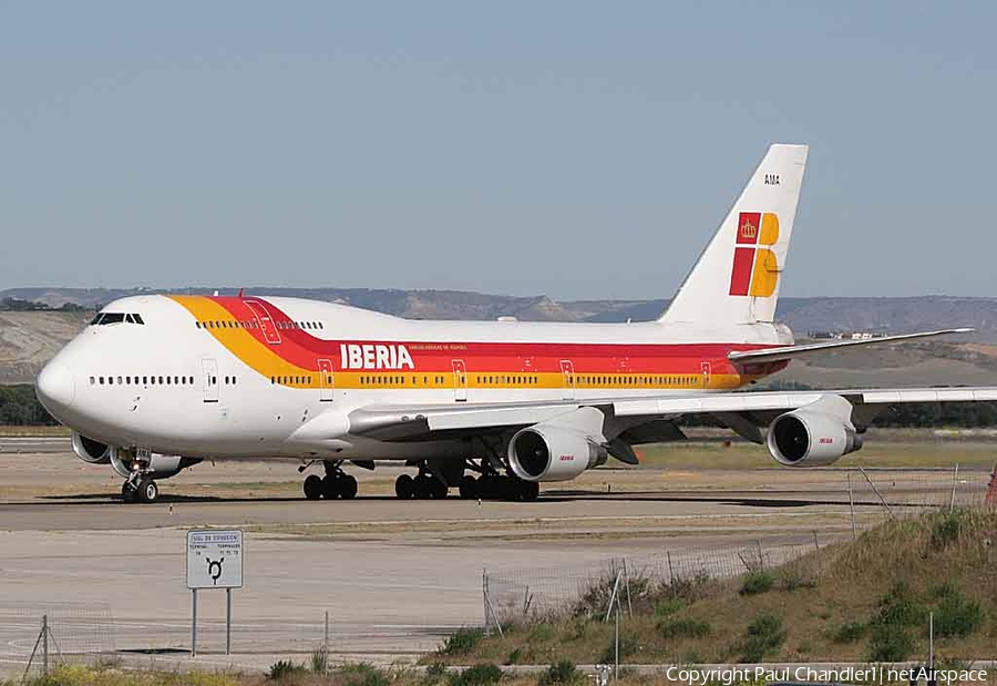 Iberia Boeing 747-412 (TF-AMA) | Photo 54207