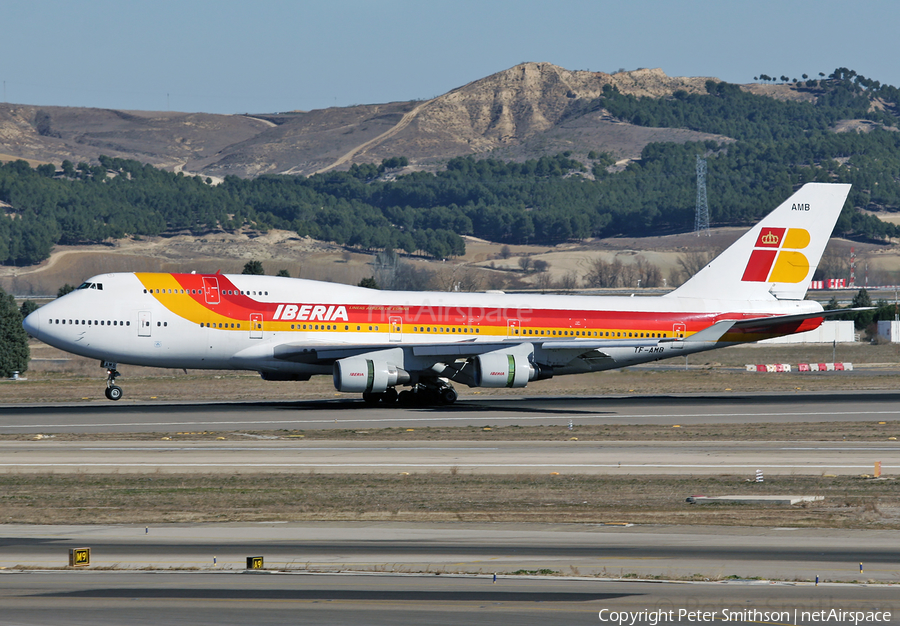 Iberia Boeing 747-412 (TF-AMB) | Photo 404421