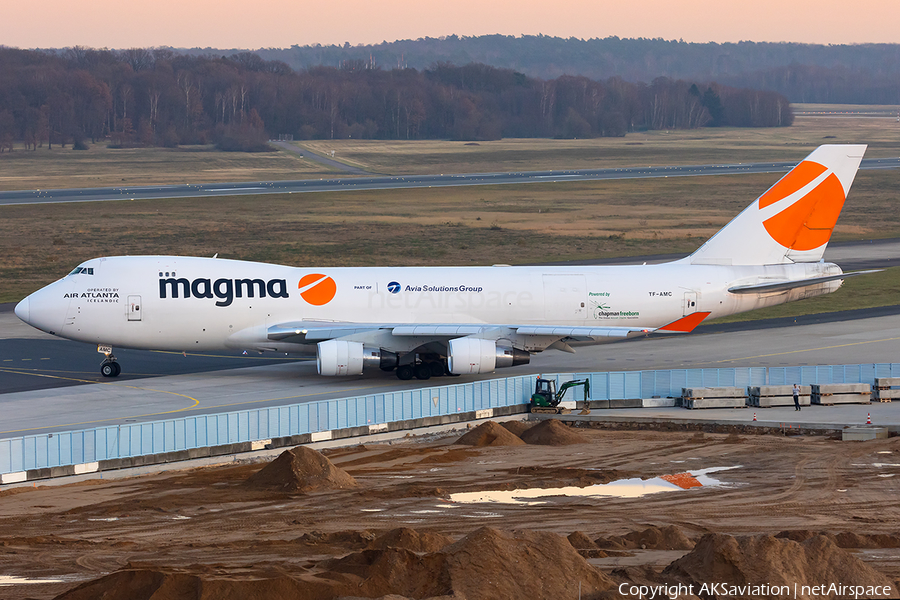 Magma Aviation (Air Atlanta Icelandic) Boeing 747-412F (TF-AMC) | Photo 604701