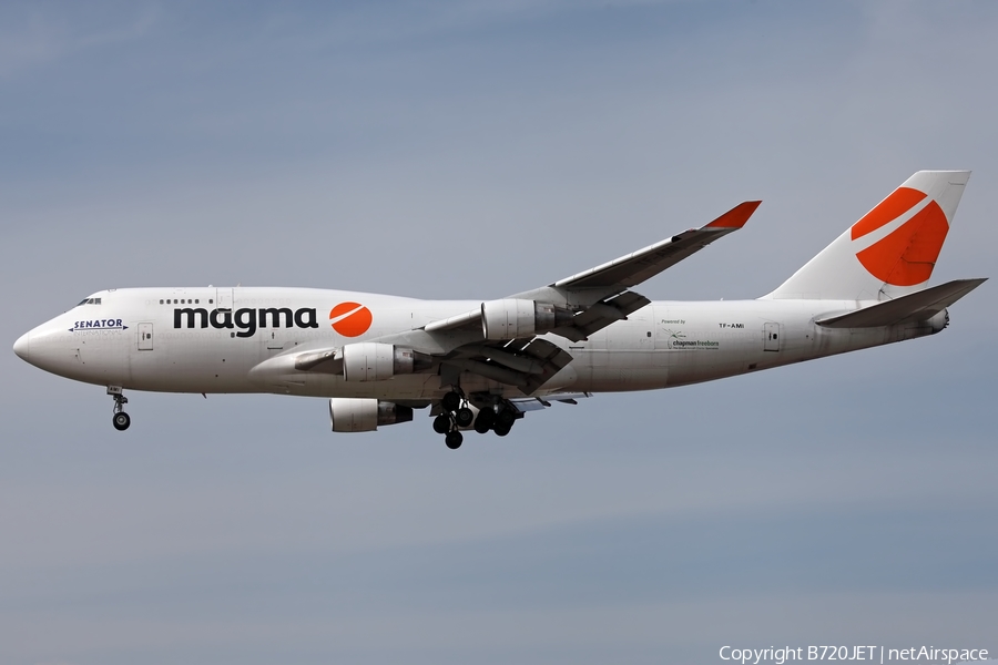 Magma Aviation (Air Atlanta Icelandic) Boeing 747-412(BDSF) (TF-AMI) | Photo 384468