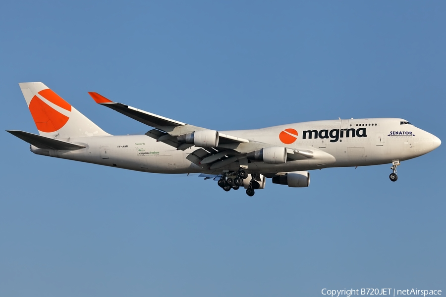 Magma Aviation (Air Atlanta Icelandic) Boeing 747-412(BDSF) (TF-AMI) | Photo 470595
