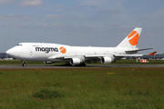 Magma Aviation (Air Atlanta Icelandic) Boeing 747-412(BDSF) (TF-AMI) at  Liege - Bierset, Belgium