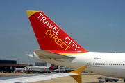 Travel City Direct (Air Atlanta Icelandic) Boeing 747-312 (TF-AMJ) at  London - Gatwick, United Kingdom