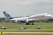 Travel City Direct (Air Atlanta Icelandic) Boeing 747-312 (TF-AMJ) at  Manchester - International (Ringway), United Kingdom
