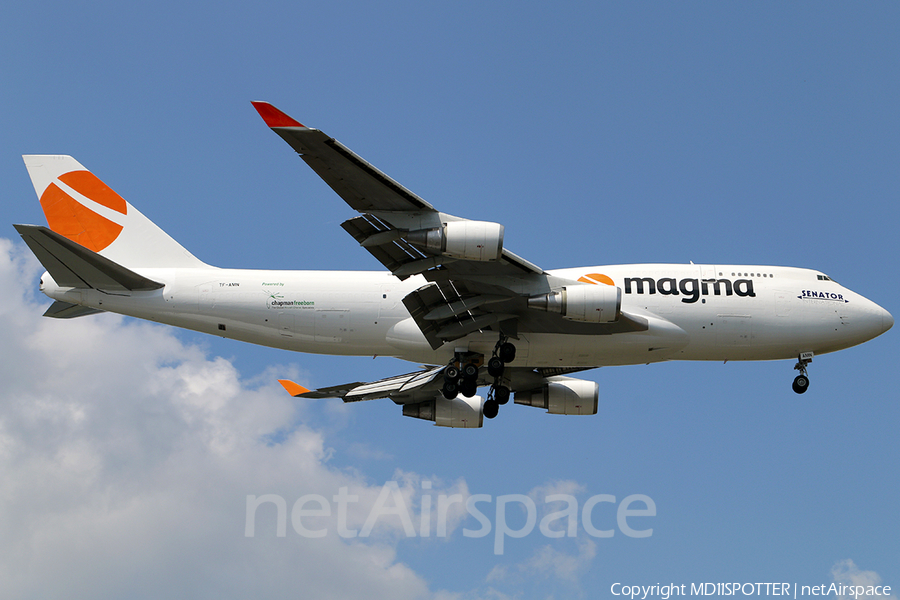 Magma Aviation (Air Atlanta Icelandic) Boeing 747-4F6(BDSF) (TF-AMN) | Photo 269661