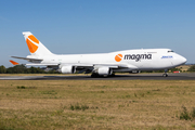 Magma Aviation (Air Atlanta Icelandic) Boeing 747-4F6(BDSF) (TF-AMN) at  Liege - Bierset, Belgium