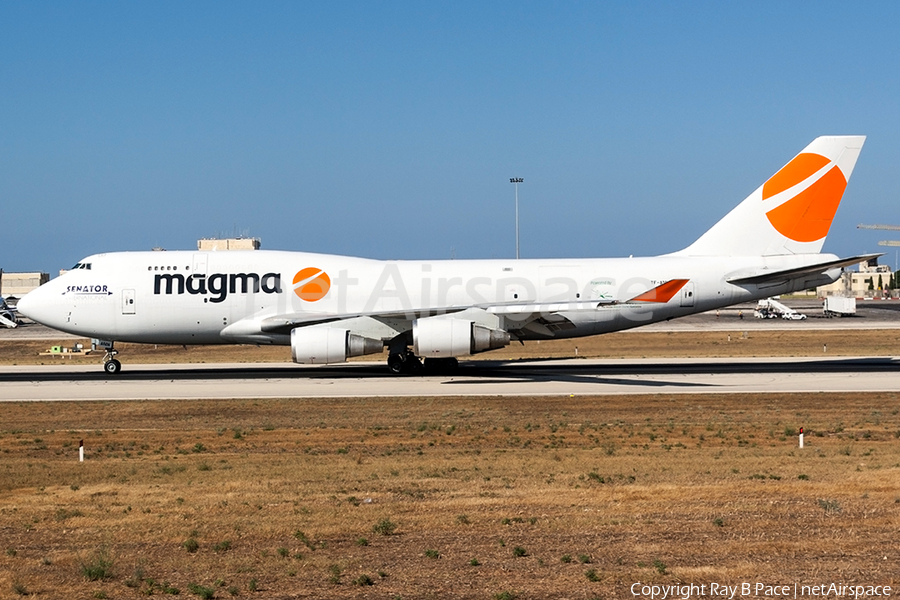 Magma Aviation (Air Atlanta Icelandic) Boeing 747-4F6(BDSF) (TF-AMN) | Photo 343391
