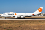 Magma Aviation (Air Atlanta Icelandic) Boeing 747-4F6(BDSF) (TF-AMN) at  Luqa - Malta International, Malta