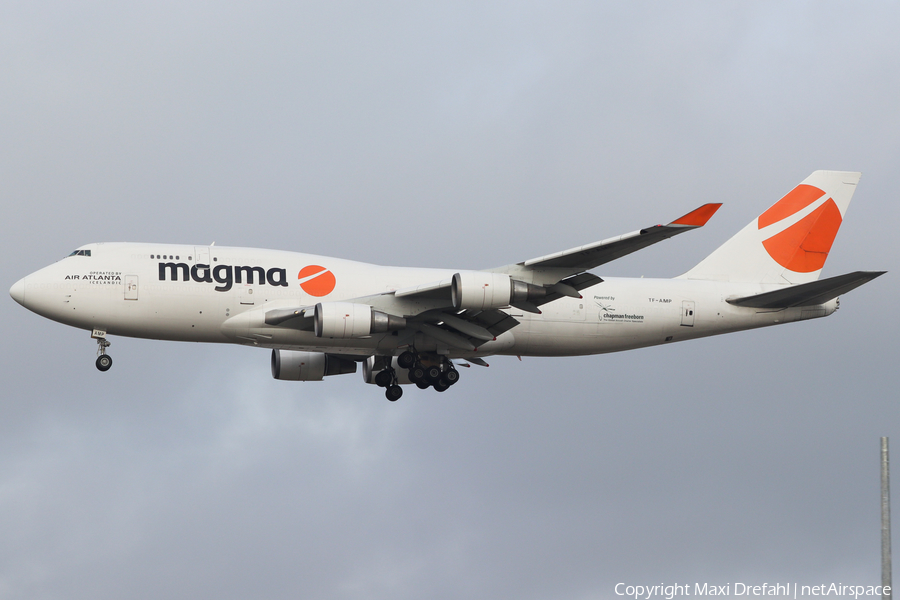 Magma Aviation (Air Atlanta Icelandic) Boeing 747-481(BCF) (TF-AMP) | Photo 489002