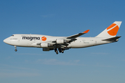 Magma Aviation (Air Atlanta Icelandic) Boeing 747-481(BCF) (TF-AMP) at  Liege - Bierset, Belgium