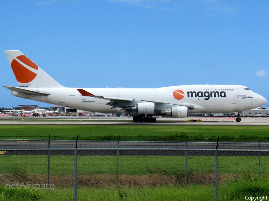 Magma Aviation (Air Atlanta Icelandic) Boeing 747-481(BCF) (TF-AMP) | Photo 260681