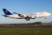 Saudi Arabian Airlines (Air Atlanta Icelandic) Boeing 747-45E(BDSF) (TF-AMR) at  Liege - Bierset, Belgium