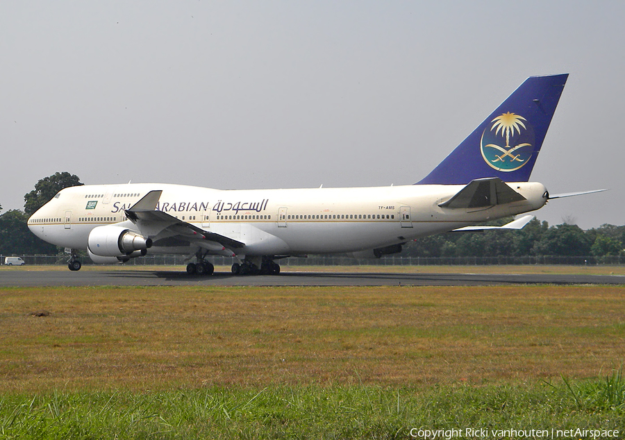 Saudi Arabian Airlines (Air Atlanta Icelandic) Boeing 747-481 (TF-AMS) | Photo 368852