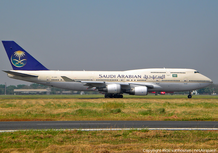 Saudi Arabian Airlines (Air Atlanta Icelandic) Boeing 747-481 (TF-AMS) | Photo 386908