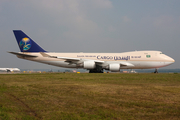 Saudi Arabian Cargo (Air Atlanta Icelandic) Boeing 747-48EF (TF-AMU) at  Milan - Malpensa, Italy