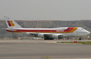 Iberia Boeing 747-341 (TF-ATJ) at  Madrid - Barajas, Spain