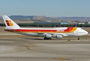 Iberia Boeing 747-341 (TF-ATJ) at  Madrid - Barajas, Spain