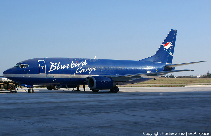 Bluebird Cargo Boeing 737-36E(BDSF) (TF-BBE) | Photo 25244