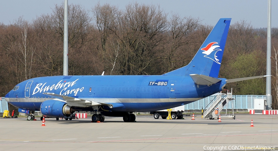 Bluebird Cargo Boeing 737-36E(BDSF) (TF-BBG) | Photo 501074