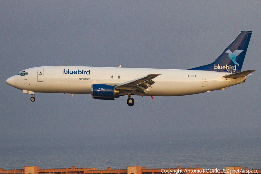 Bluebird Nordic (Bluebird Cargo) Boeing 737-4Q8(SF) (TF-BBK) | Photo 351068