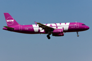 WOW Air Airbus A320-232 (TF-BRO) at  Amsterdam - Schiphol, Netherlands