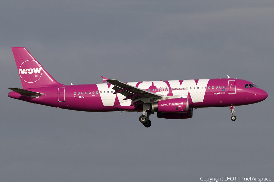 WOW Air Airbus A320-232 (TF-BRO) | Photo 529480