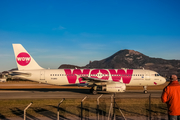 WOW Air Airbus A320-232 (TF-BRO) at  Salzburg - W. A. Mozart, Austria