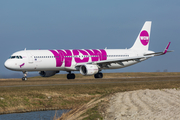 WOW Air Airbus A321-211 (TF-DAD) at  Amsterdam - Schiphol, Netherlands
