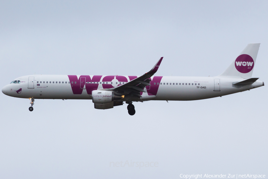 WOW Air Airbus A321-211 (TF-DAD) | Photo 129337