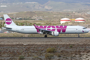 WOW Air Airbus A321-211 (TF-DAD) at  Tenerife Sur - Reina Sofia, Spain