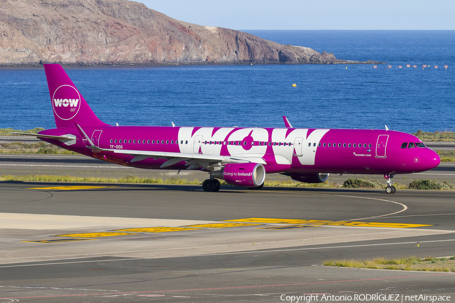 WOW Air Airbus A321-211 (TF-DOG) | Photo 284874