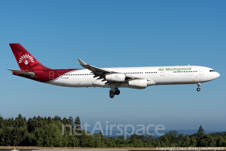 Air Madagascar Airbus A340-313X (TF-EAB) | Photo 333198