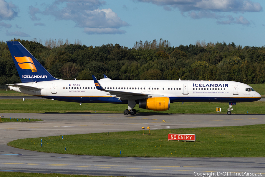 Icelandair Boeing 757-256 (TF-FIA) | Photo 192142