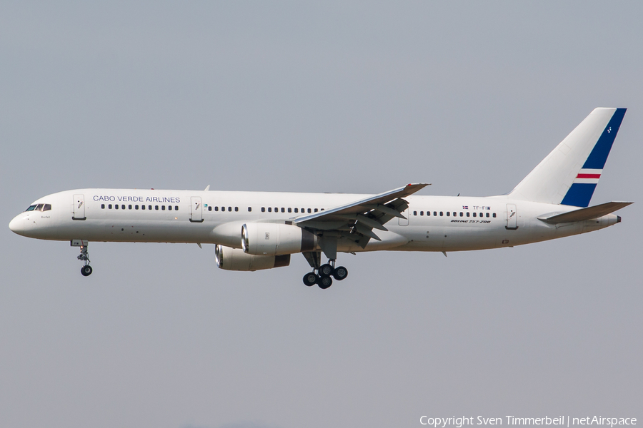 TACV - Cabo Verde Airlines (Icelandair) Boeing 757-27B (TF-FIW) | Photo 241357