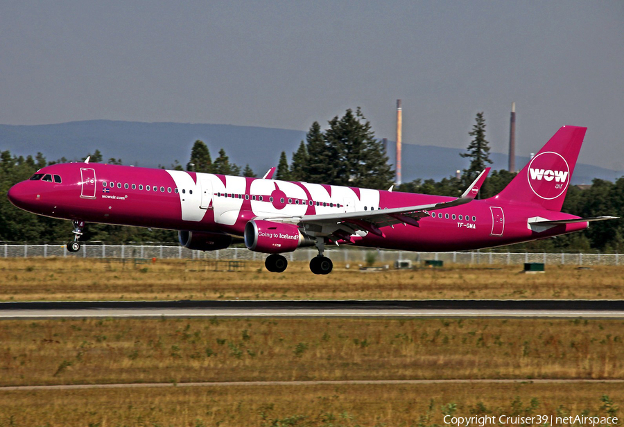 WOW Air Airbus A321-211 (TF-GMA) | Photo 185237