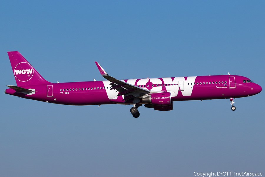 WOW Air Airbus A321-211 (TF-GMA) | Photo 224195