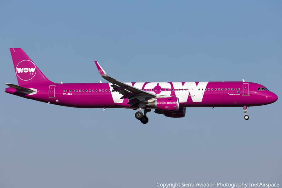 WOW Air Airbus A321-211 (TF-GMA) | Photo 327540