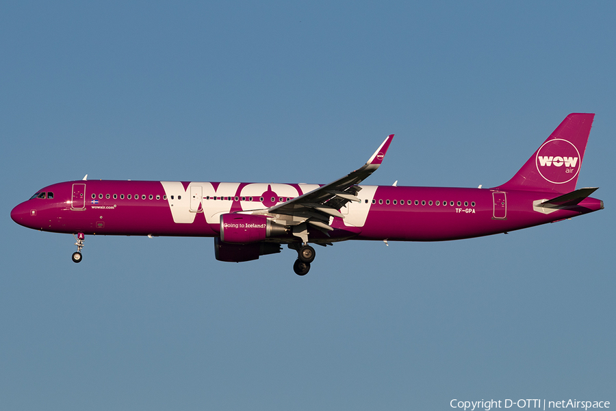 WOW Air Airbus A321-211 (TF-GPA) | Photo 167022