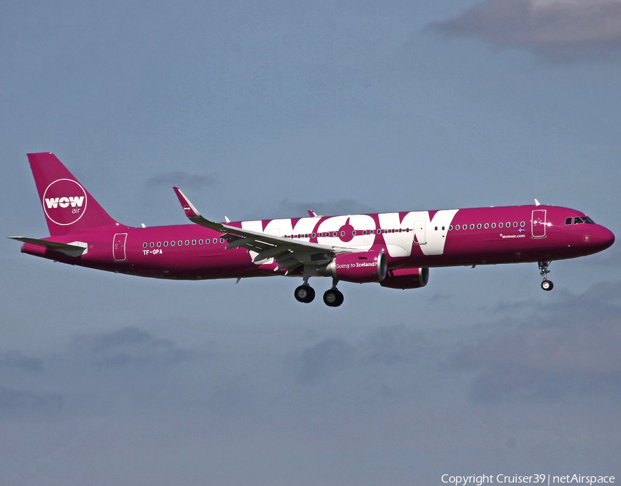 WOW Air Airbus A321-211 (TF-GPA) | Photo 180418