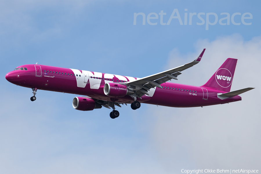 WOW Air Airbus A321-211 (TF-GPA) | Photo 207110
