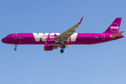 WOW Air Airbus A321-211 (TF-GPA) at  Gran Canaria, Spain