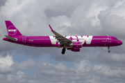 WOW Air Airbus A321-211 (TF-GPA) at  Miami - International, United States