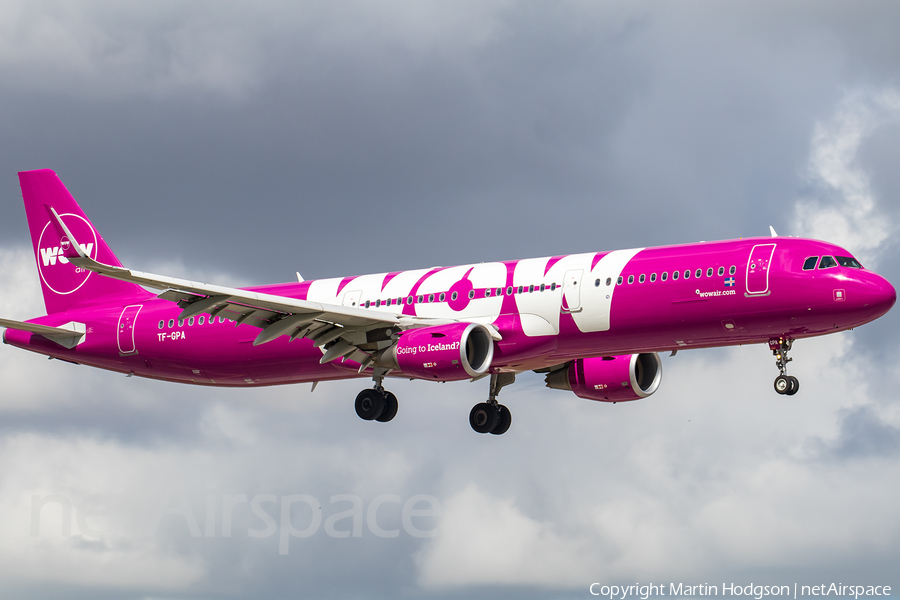WOW Air Airbus A321-211 (TF-GPA) | Photo 299104