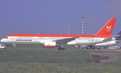 Greenlandair Boeing 757-236 (TF-GRL) at  Hamburg - Fuhlsbuettel (Helmut Schmidt), Germany