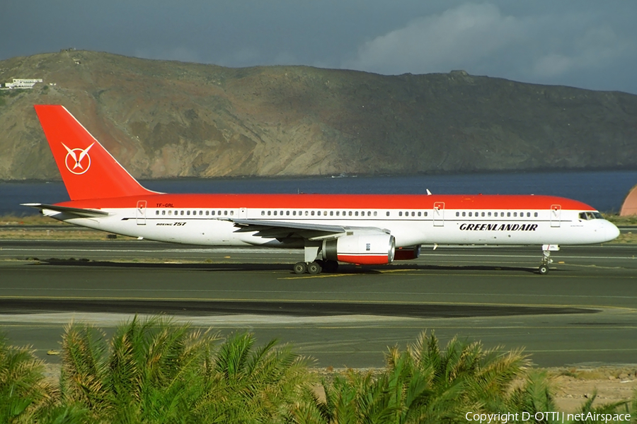 Greenlandair Boeing 757-236 (TF-GRL) | Photo 380451