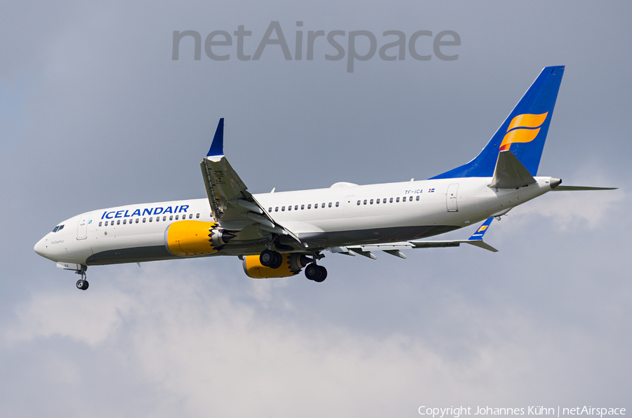 Icelandair Boeing 737-9 MAX (TF-ICA) | Photo 454609