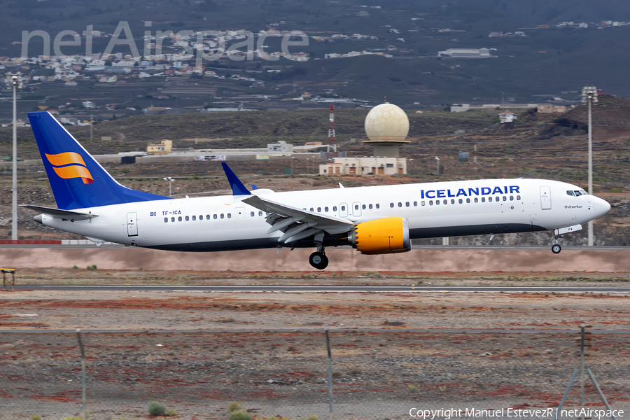 Icelandair Boeing 737-9 MAX (TF-ICA) | Photo 446533